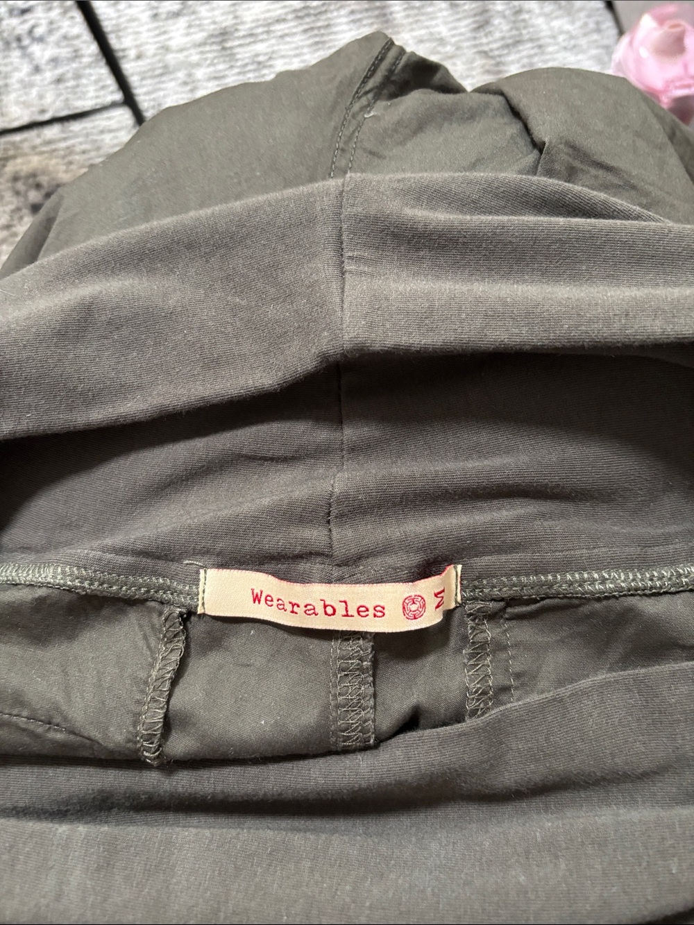 XCVI Wearables Fold Over Waist Olive